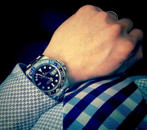 rolex gmt master ii small wrist